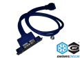 Supporto DimasTech® per Pannello I/O USB 3.0 x 2
